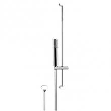 Gessi 26942-031 - Handshower And Adjustable Sliding Rail Set, Adjustable Bar, Adjustable Hook, 59'' Flex H