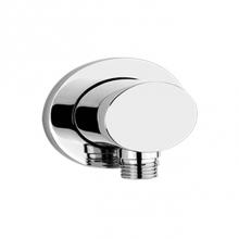 Gessi 26969-031 - Wall Elbow With Backplate, 1/2'' Connections