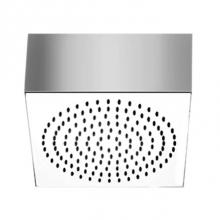 Gessi 33017-238 - Square Segni Ceiling-Mounted Shower Head, 1/2'' Connections, Projection From Ceiling 3-9