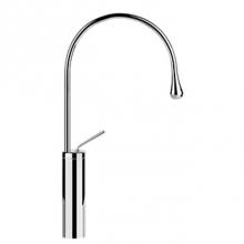 Gessi 35209-031 - Tall single lever washbasin mixer without pop-up assembly