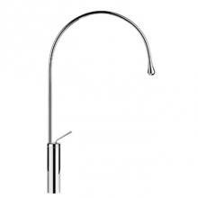 Gessi 35210-031 - Tall single lever washbasin mixer without pop-up assembly