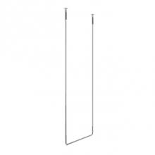 Gessi 38143-031 - Ceiling mounted towel bar, 24’ 3/16” wide X 63” long