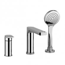 Gessi 39234-031 - Three-hole roman tub set