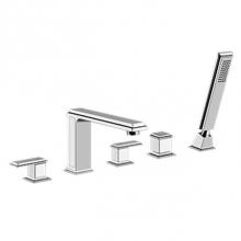 Gessi 48040-031 - Five-Hole Roman Tub