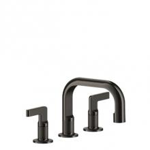 Gessi 58011-031 - Widespread washbasin mixer with pop-up assembly