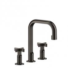 Gessi 58114-031 - Widespread washbasin mixer without pop-up assembly