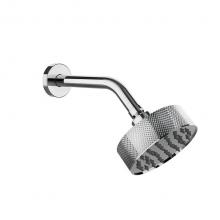 Gessi 63354-031 - Wall-mounted adjustable shower head with arm DIAMANTATO.