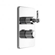 Gessi 65135-031 - TRIM PARTS ONLY External parts for 2-way thermostatic diverter and volume control