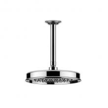 Gessi 65152-031 - Ceiling-mounted adjustable shower head with arm.