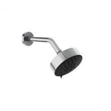 Gessi 66158#031 - Wall-mounted adjustable multi-function shower head with arm: