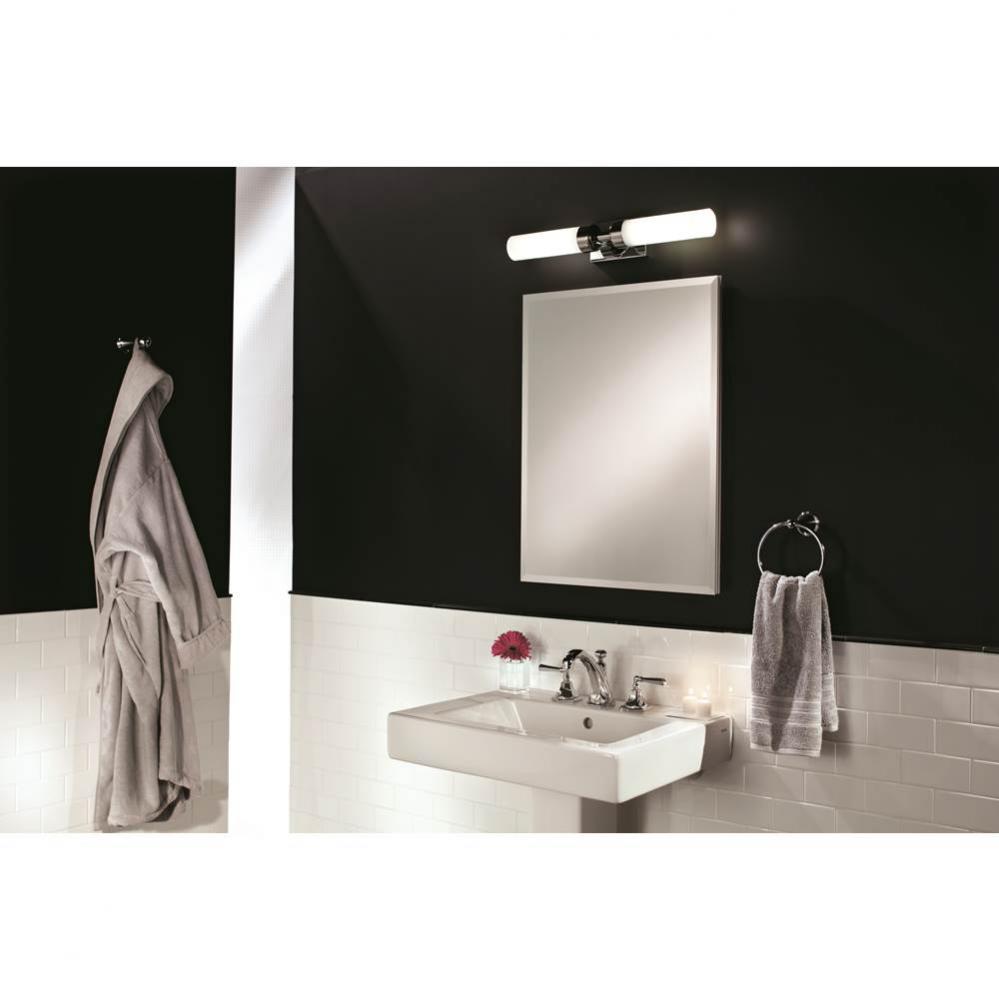 16'' x 36'' Decorative Frameless Beveled Mirror