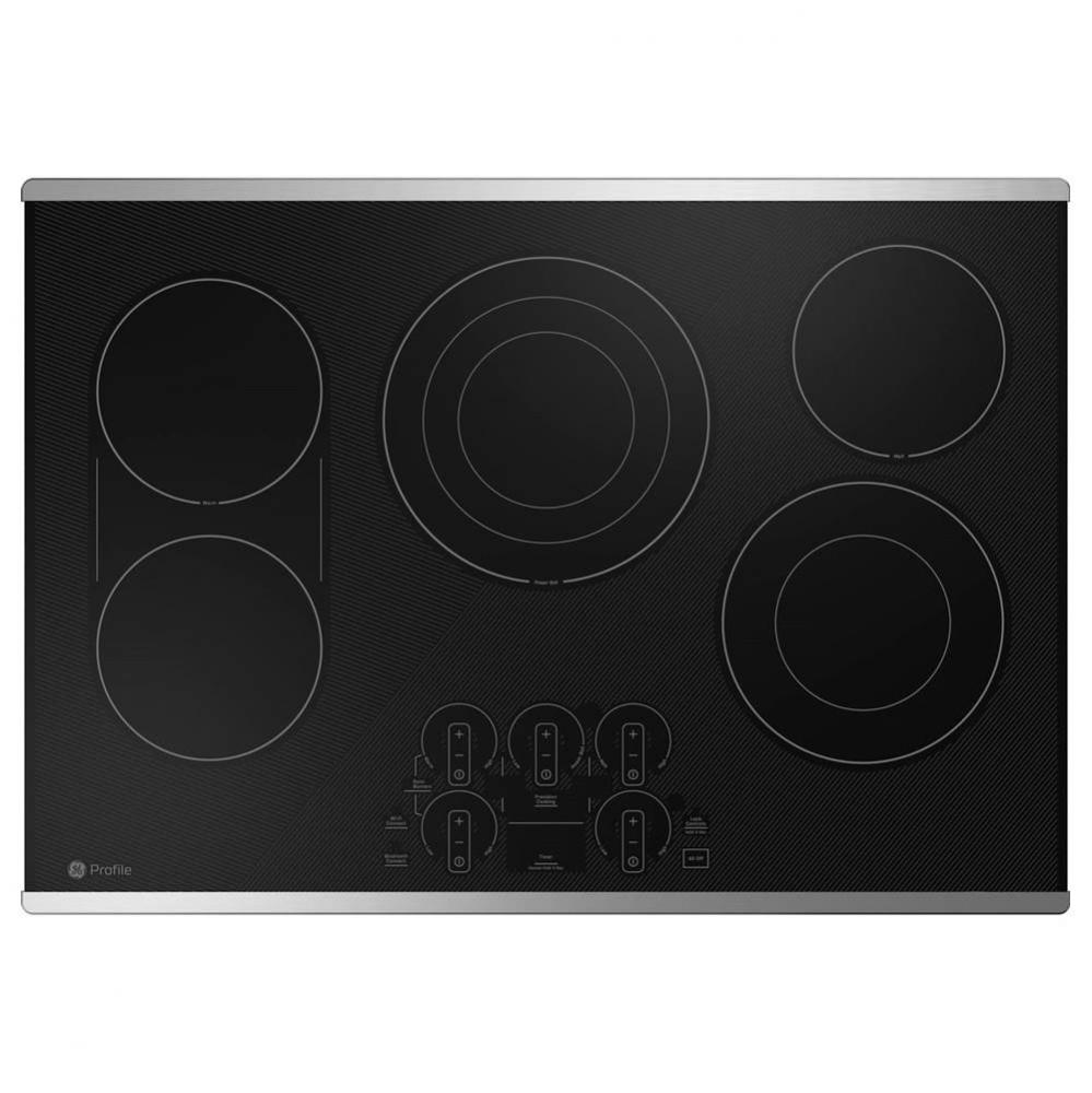 30'' WidthRadiant Cktp5 BurnersTch Cntrl3,000W Tri-Ring Power Boil ElementSync BurnersGo