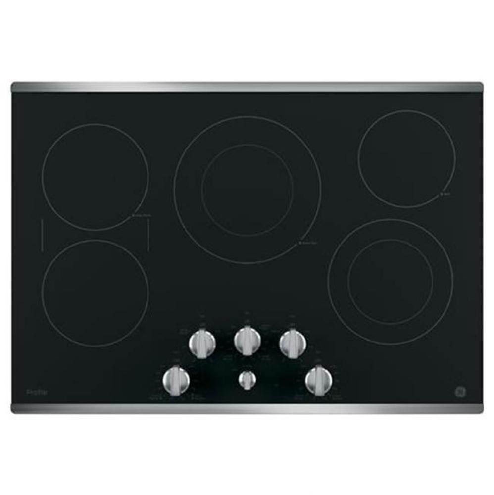 GE Profile 30'' Built-In Knob Control Electric Cooktop