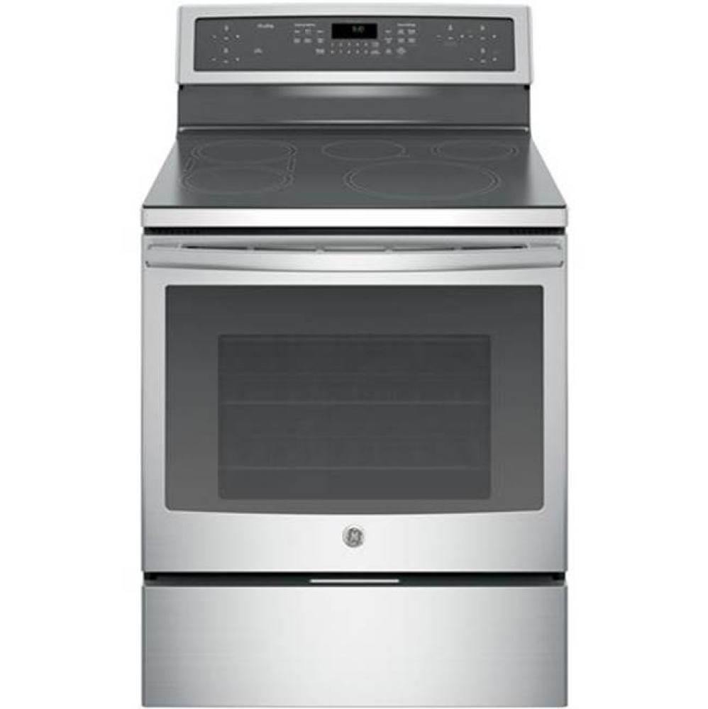 GE Profile 30'' Smart Free-Standing Convection Range with Induction