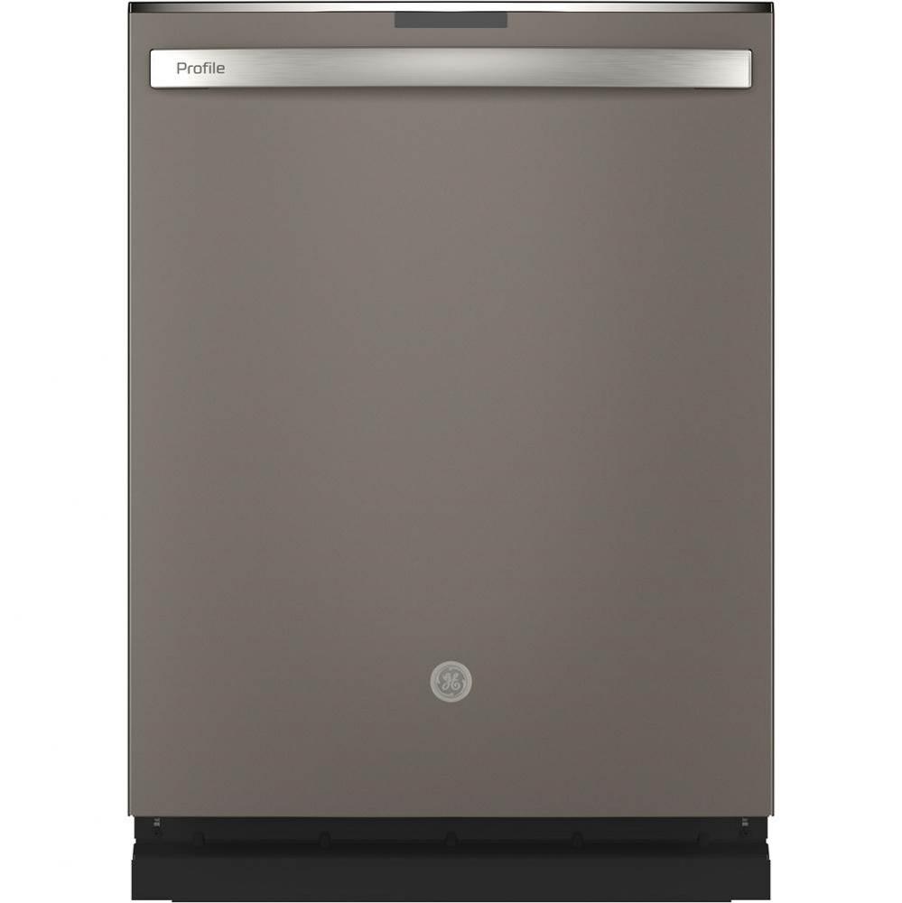 GE Profile Stainless Steel Interior Dishwasher with Hidden Controls