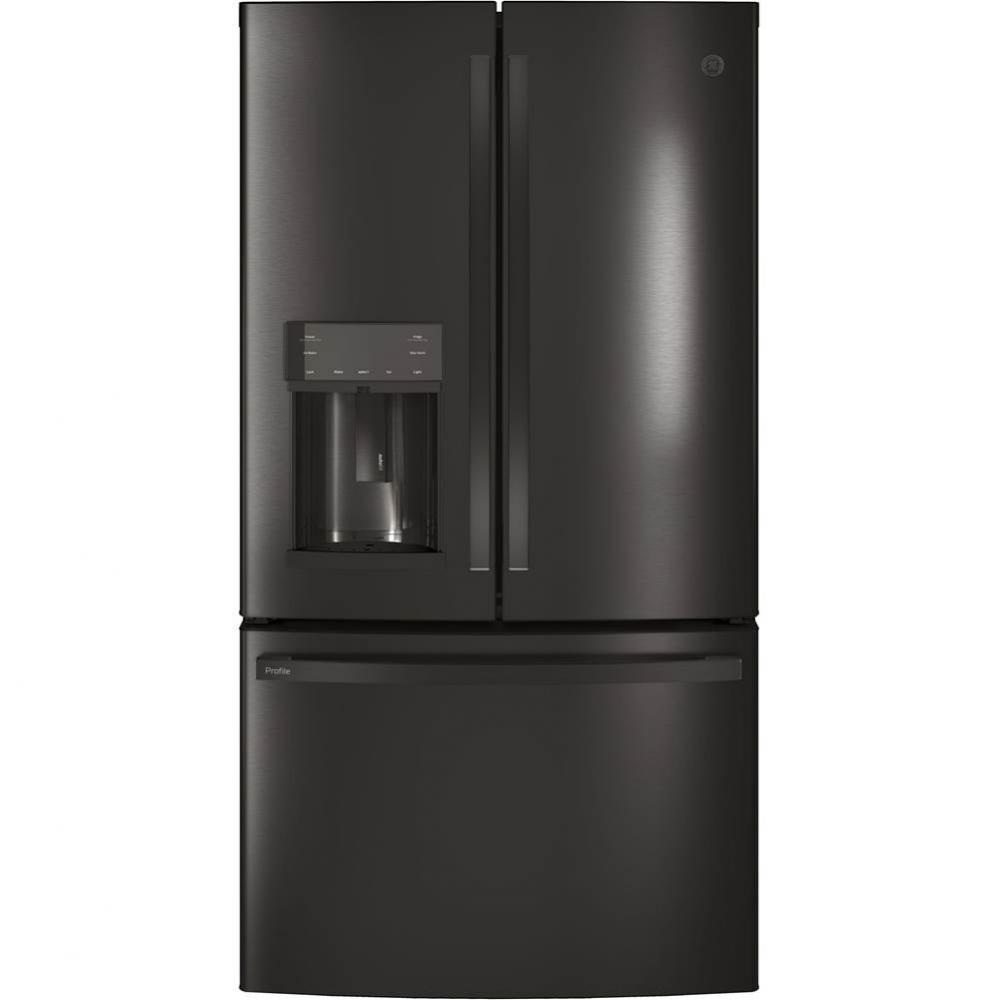 GE Profile Series ENERGY STAR 22.1 Cu. Ft. Counter-Depth French-Door Refrigerator with Hands-Free