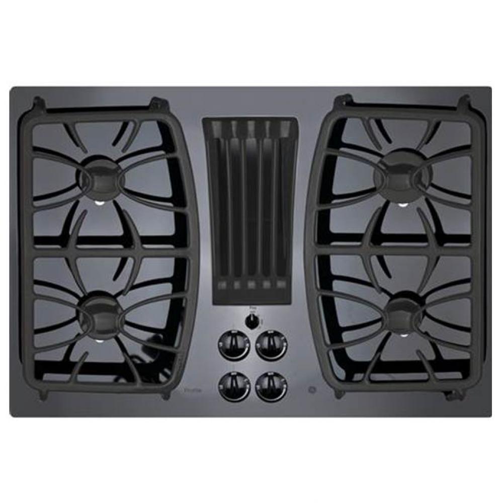 GE Profile 30'' Built-In Gas Downdraft Cooktop