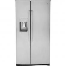 GE Profile Series PZS22MYKFS - Series 21.9 Cu. Ft. Counter-Depth Side-By-Side Refrigerator