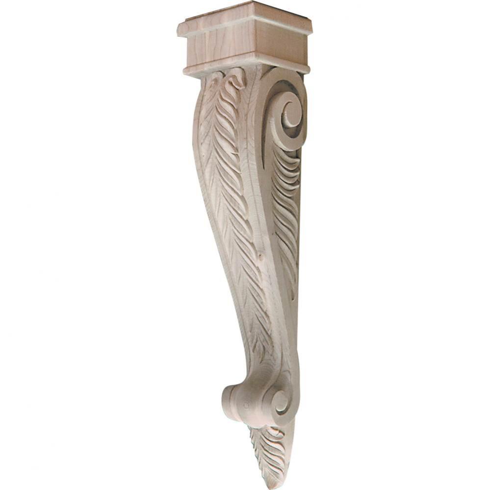 Corbel Acanthus Maple 5 1/4'' X 24