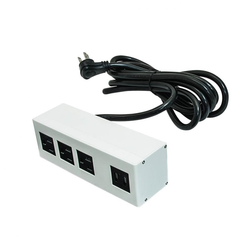 Dock 3110 Above Power Data Unit White