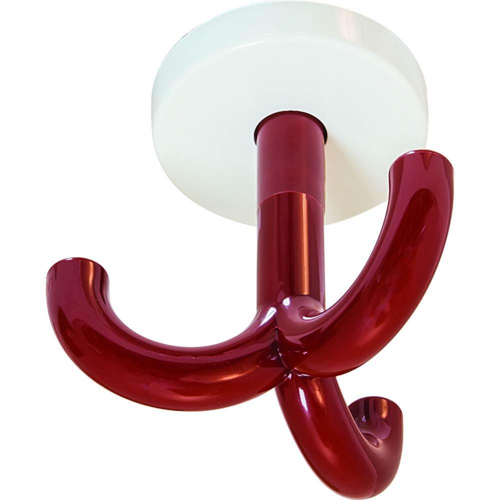 Ceiling Mtd Hook Pa White/Red