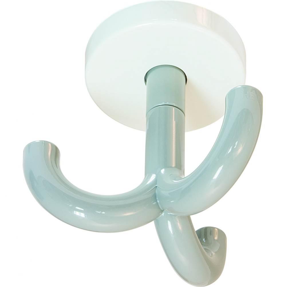 Ceiling Mtd Hook Pa White/Stone Gray