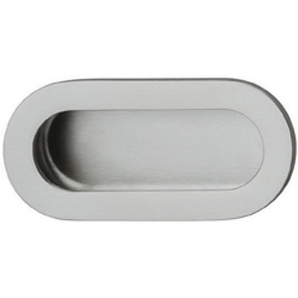 Flush Handle Sta St Bru Sat 102X50Mm