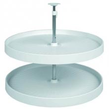 Hafele 542.96.701 - Lazy Susan Fl Rnd Set 2 Shlf Pl Wh 18