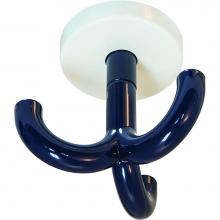 Hafele 842.65.650 - Ceiling Mtd Hook Pa White/Steel Blue