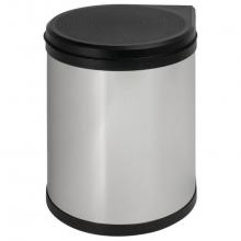 Hafele 502.12.041 - Trash Can Sta Steel/Black 15 L