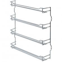 Hafele 543.19.280 - Spice Rack St.Chr.391X66X395Mm