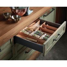 Hafele 556.87.972 - Fineline Stepped Spice Holder 24'' Birch