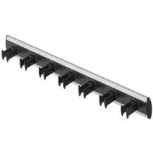 Hafele 807.25.935 - Belt Rack Alu/Pl Black 432X52X47 Mm