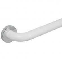 Hafele 988.93.199 - Grab Bar W/ Chr Rose 33Mm Ctc 406Mm Wh