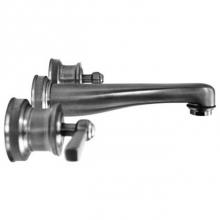 Harrington Brass Works 08-777T-08L-GR2 - Windsor Wall Mounted Widespread Lavatory Faucet.Drain Not
