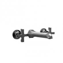 Harrington Brass Works 15-777T-15-GR2 - Chester Wall Mounted Widespread Lavatory Faucet.Drain Not