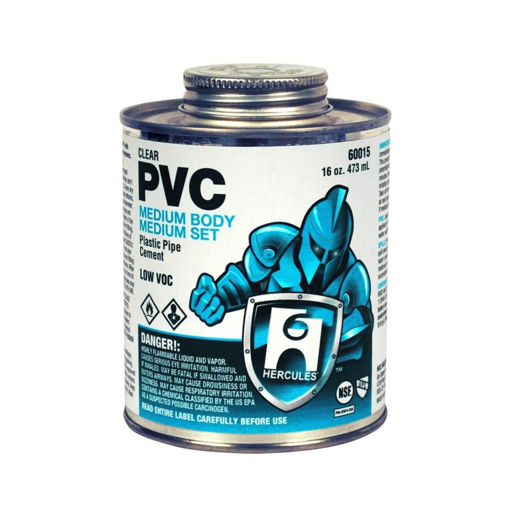 1 Pt Medium Body-Medium Set Pvc Cement