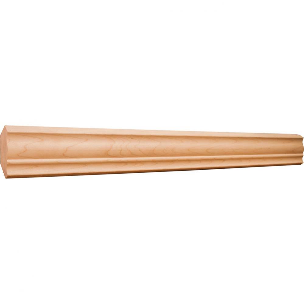 3/4'' D x 2-1/4'' H Cherry Standard Crown Moulding