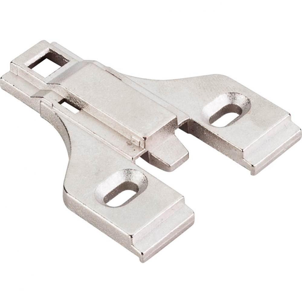 Heavy Duty 0 mm Non-Cam Adj Zinc Die Cast Plate without Screws for 500 Series Euro Hinges