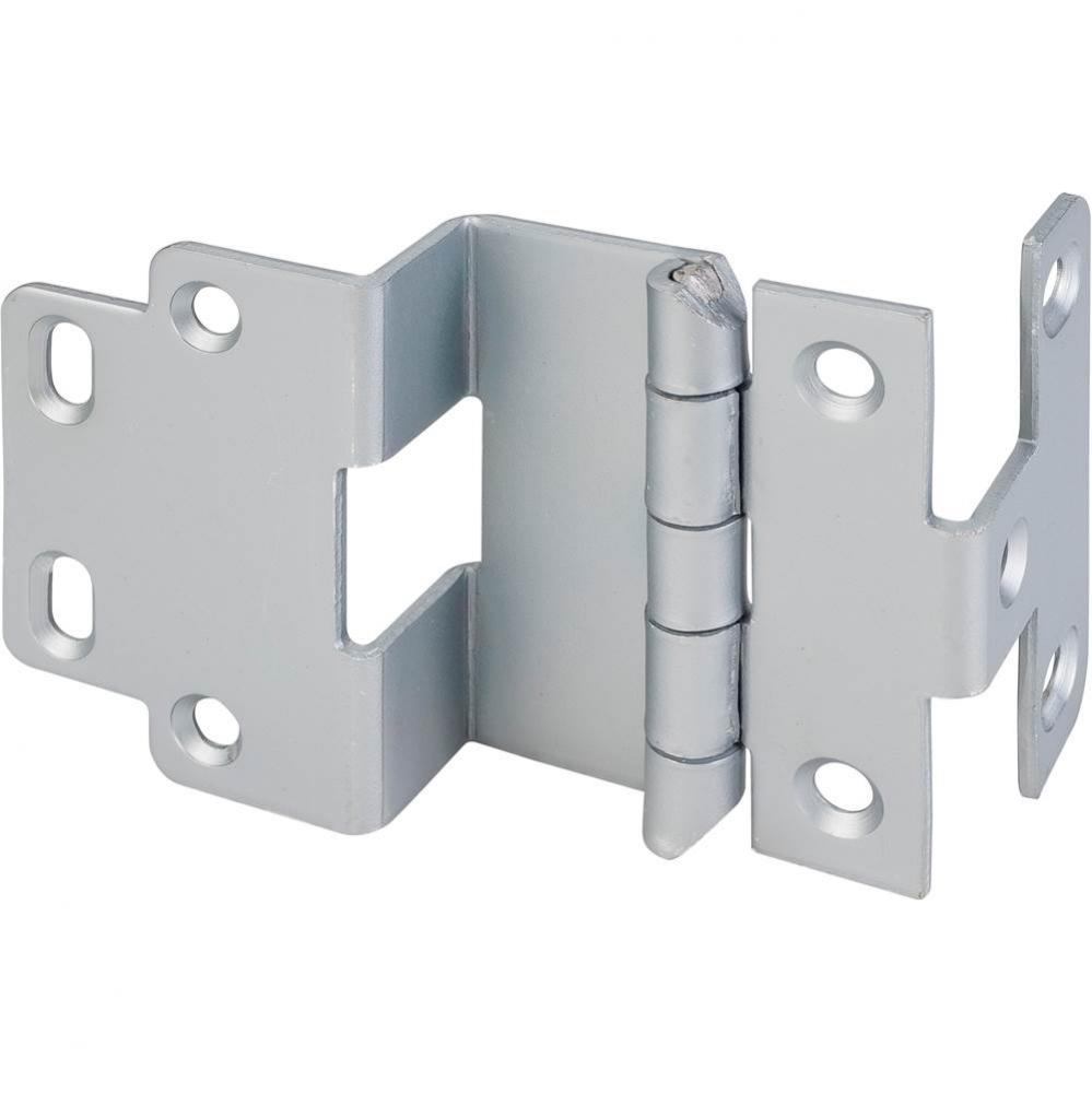 Institutional 5-Knuckle Non-Mortise Cabinet Hinge - Dull Nickel