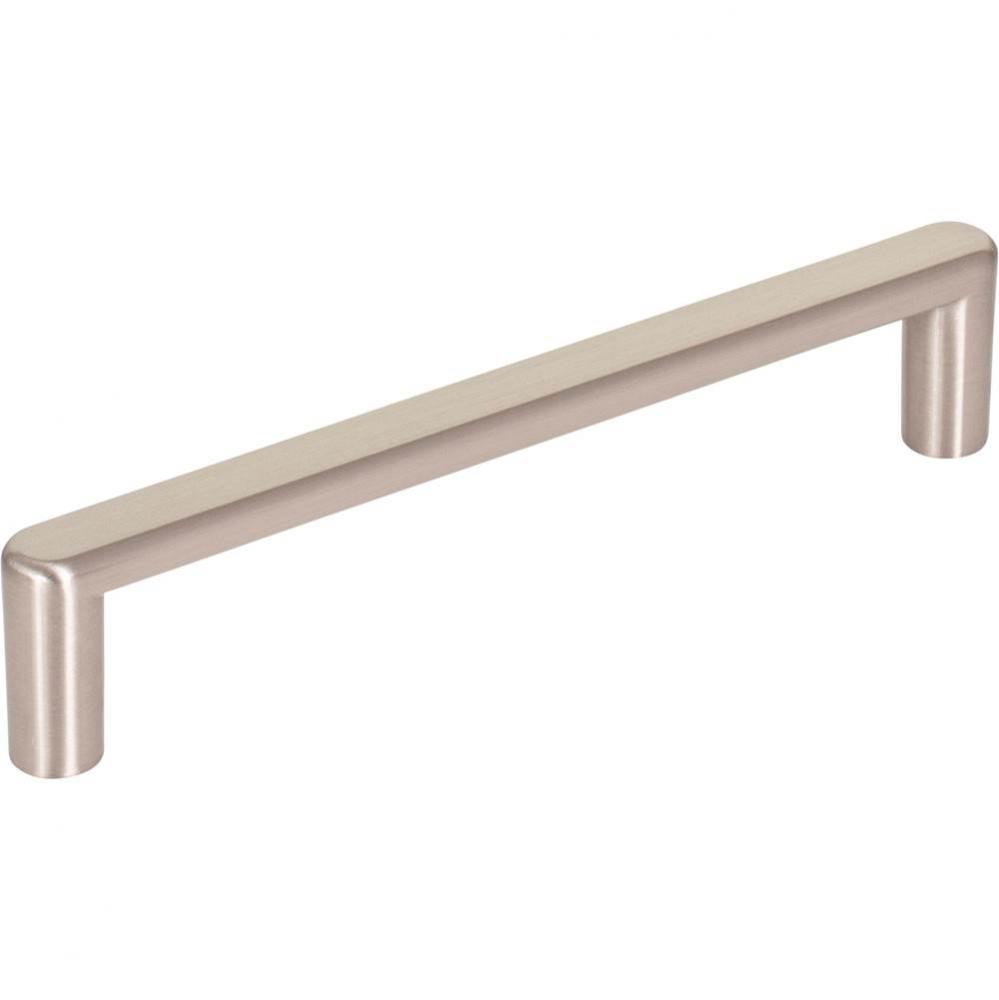 128 mm Center-to-Center Satin Nickel Gibson Cabinet Pull