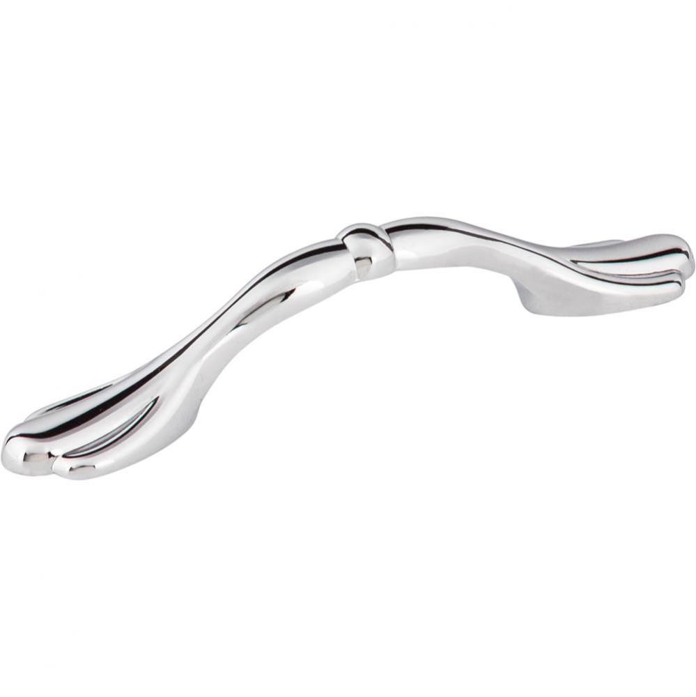 3'' Center-to-Center Polished Chrome Arcadia Cabinet Pull