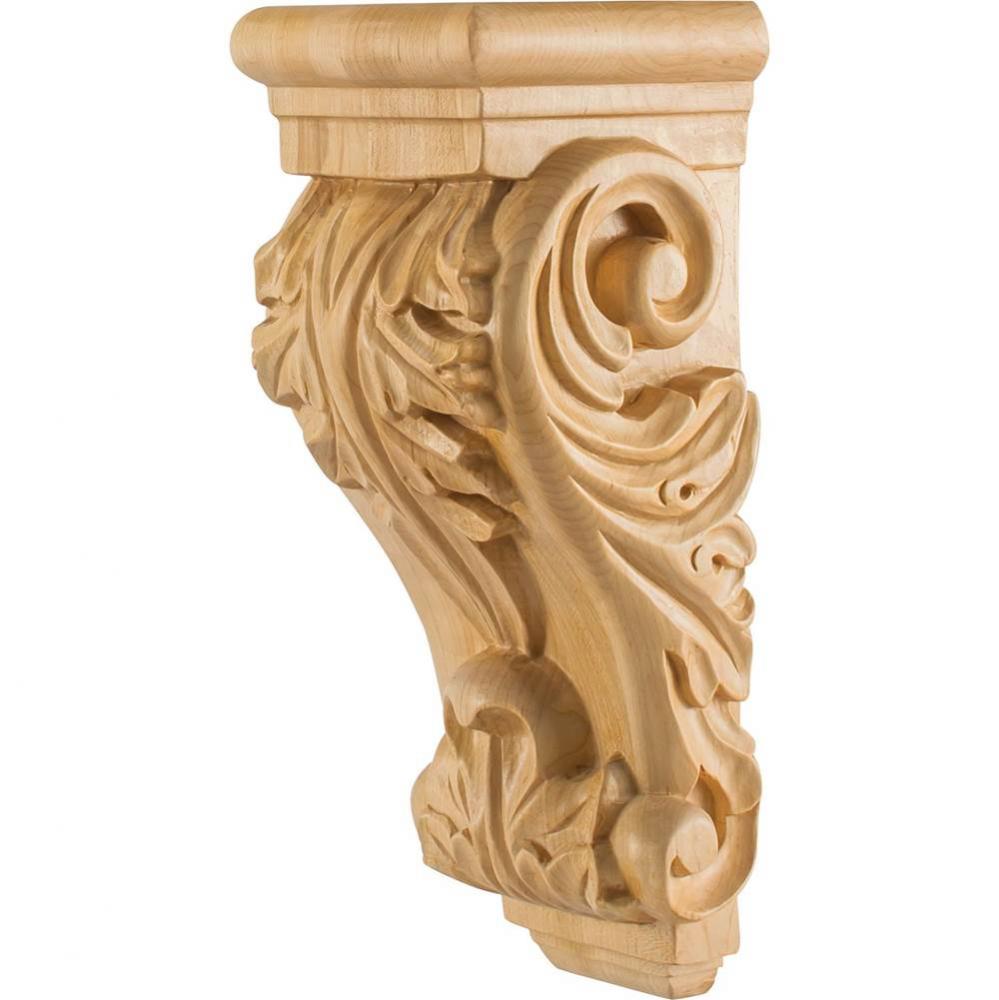 4-7/8'' W x 4-1/2'' D x 12'' H Alder Acanthus Corbel