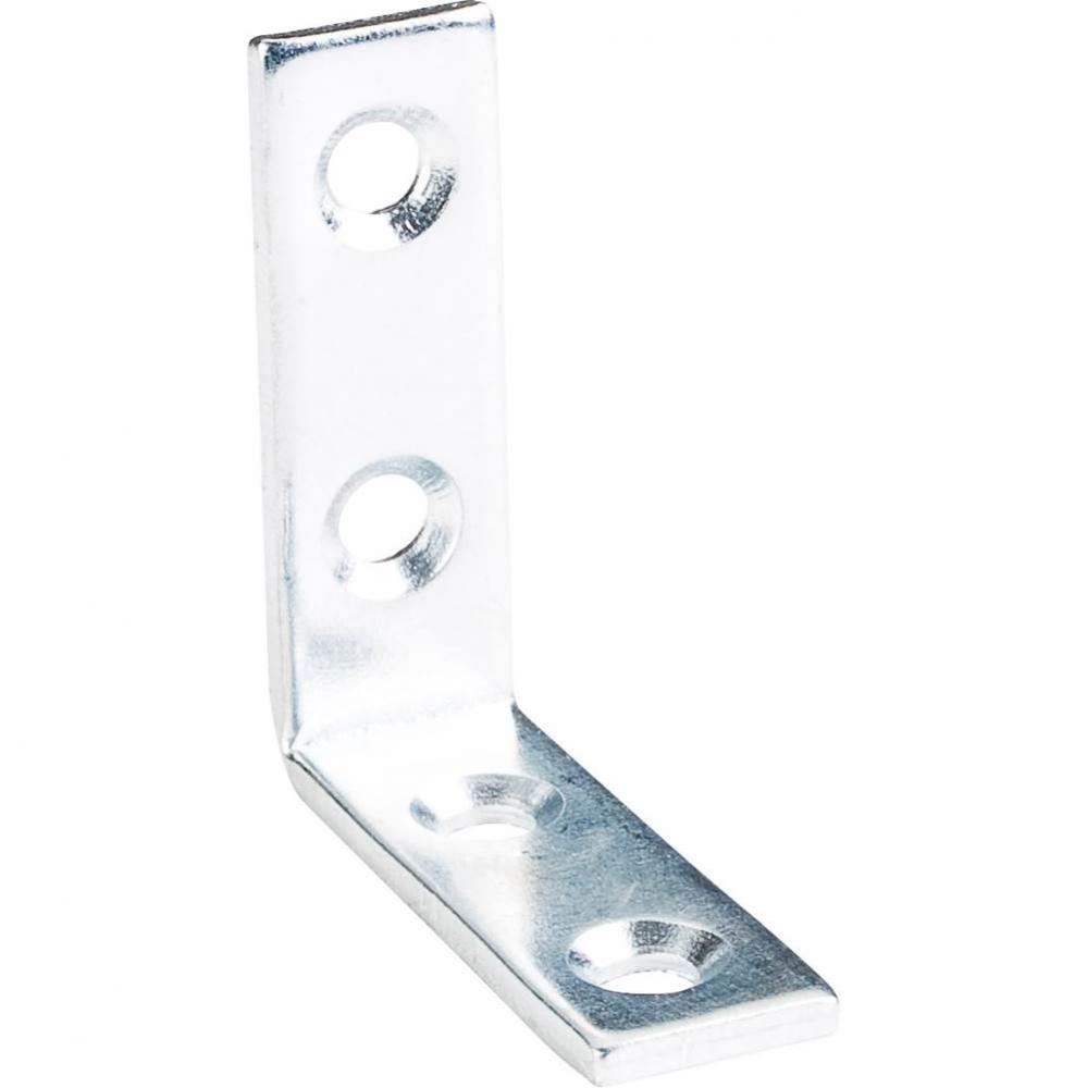 1-1/2'' x 1-1/2'' Zinc Plated Corner Brace