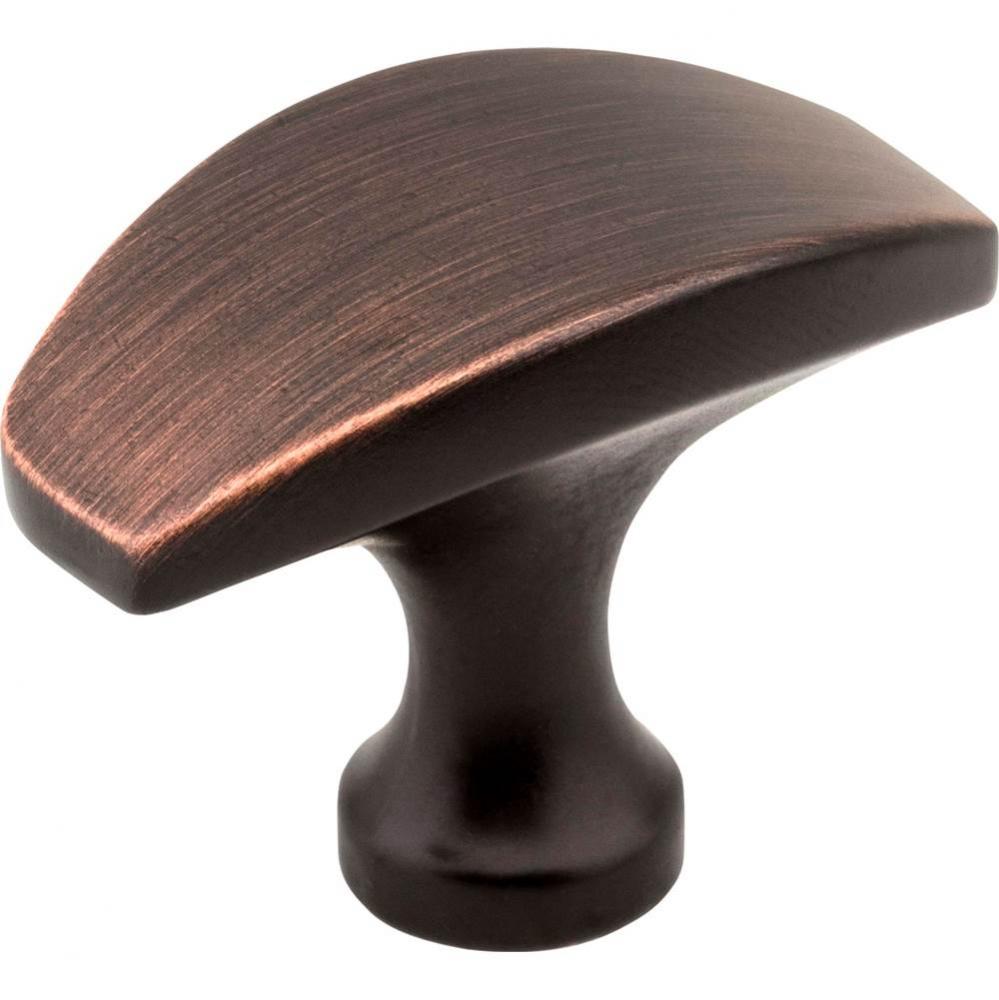 1-1/2'' Overall Length Brushed Oil Rubbed Bronze Cosgrove Cabinet ''T'&ap