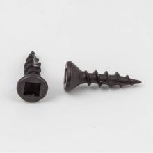 Hardware Resources 6X580QB-BLK - No.6 x 5/8'' Black Square Drive Type 17 Coarse Thread Flat Head Screw Sold by the Box