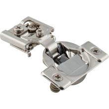 Hardware Resources 9390-2-2C - 105degree 1/2'' Overlay Compact DURA-CLOSE Soft-close Hinge with 2 Cleats and Press-in 8