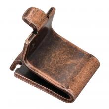 Hardware Resources 1460AC-R - Antique Copper Shelf Clip, Retail Pack