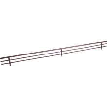 Hardware Resources SF29-ORB - 29'' Wide Dark Bronze Wire Shoe Fence for Shelving