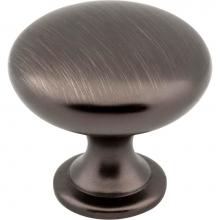 Hardware Resources 3910-BNBDL - 1-3/16'' Diameter Brushed Pewter Madison Cabinet Mushroom Knob